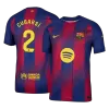 Authentic CUBARSÍ #2 Barcelona Home Soccer Jersey 2025/26 - Soccerdeal