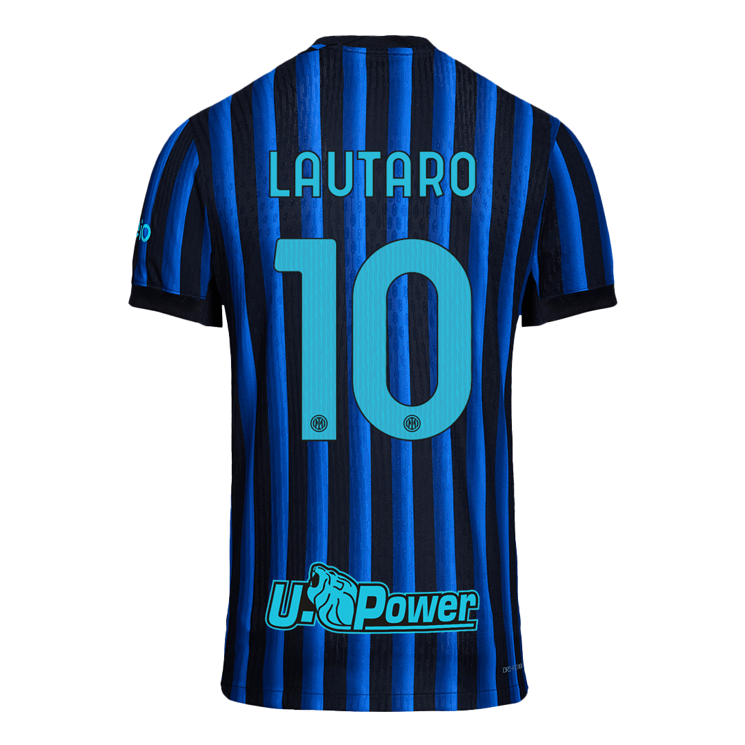 Authentic LAUTARO #10 Inter Milan Home Soccer Jersey 2025/26 - Soccerdeal