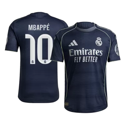 Authentic MBAPPÉ #10 Real Madrid Away Soccer Jersey 2025/26 - Soccerdeal