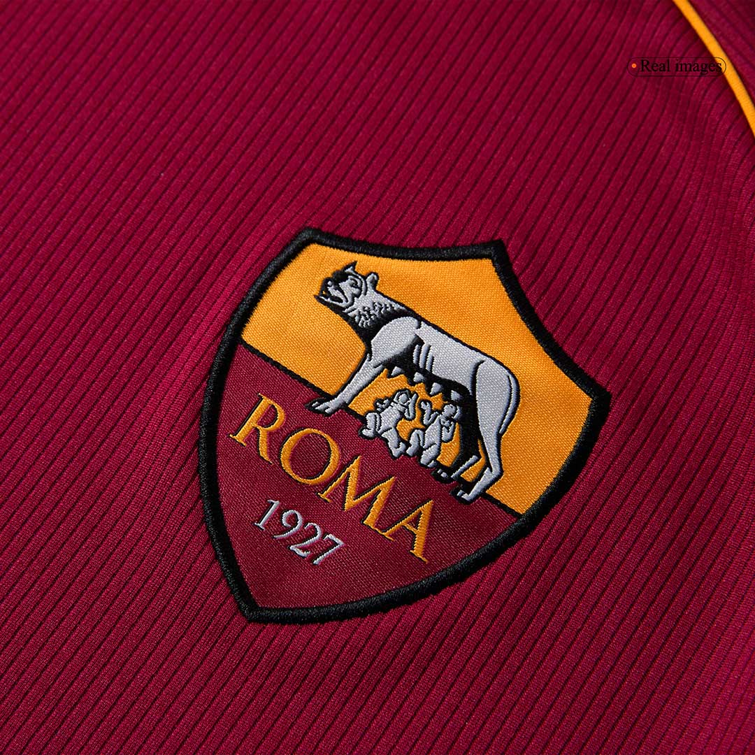 Roma Home Soccer Jersey Kit(Jersey+Shorts) 2025/26 - Soccerdeal