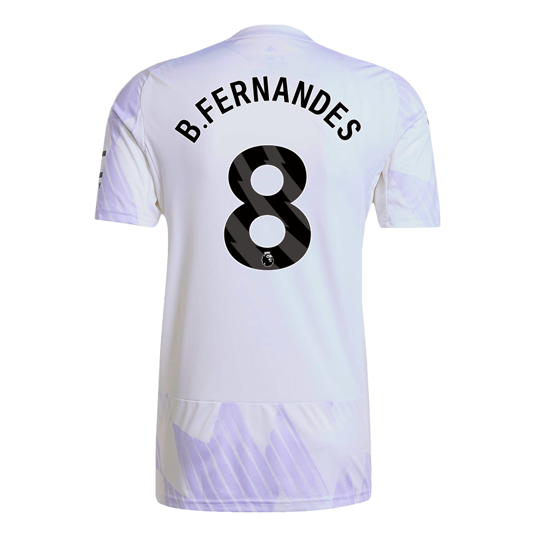 B.FERNANDES #8 Manchester United Away Soccer Jersey 2025/26 - Soccerdeal