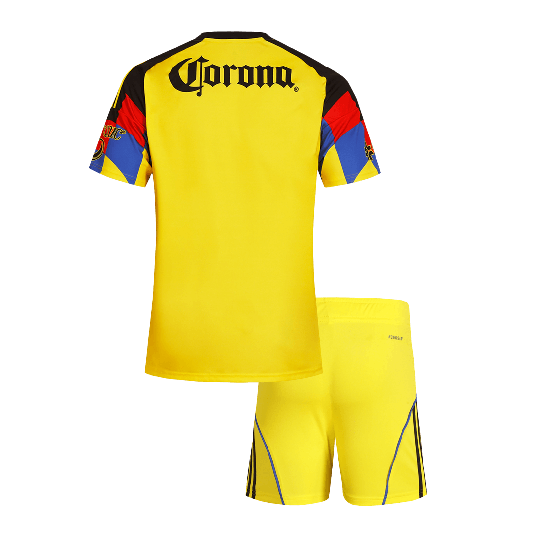 Kid's Club America Home Soccer Jersey Kit(Jersey+Shorts) 2025/26 - Soccerdeal