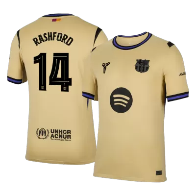 RASHFORD #14 Barcelona Away Soccer Jersey 2025/26 -UCL - Soccerdeal