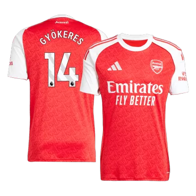GYÖKERES #14 Arsenal Home Soccer Jersey 2025/26 - Soccerdeal