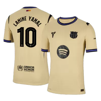 Authentic LAMINE YAMAL #10 Barcelona Away Soccer Jersey 2025/26 - UCL - Soccerdeal