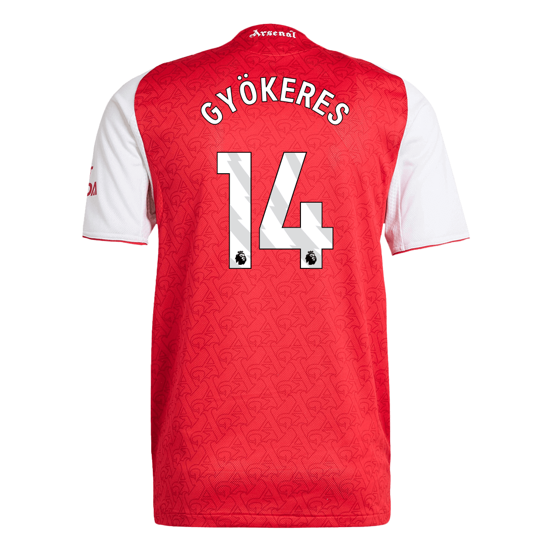 GYÖKERES #14 Arsenal Home Soccer Jersey 2025/26 Player Version - Soccerdeal