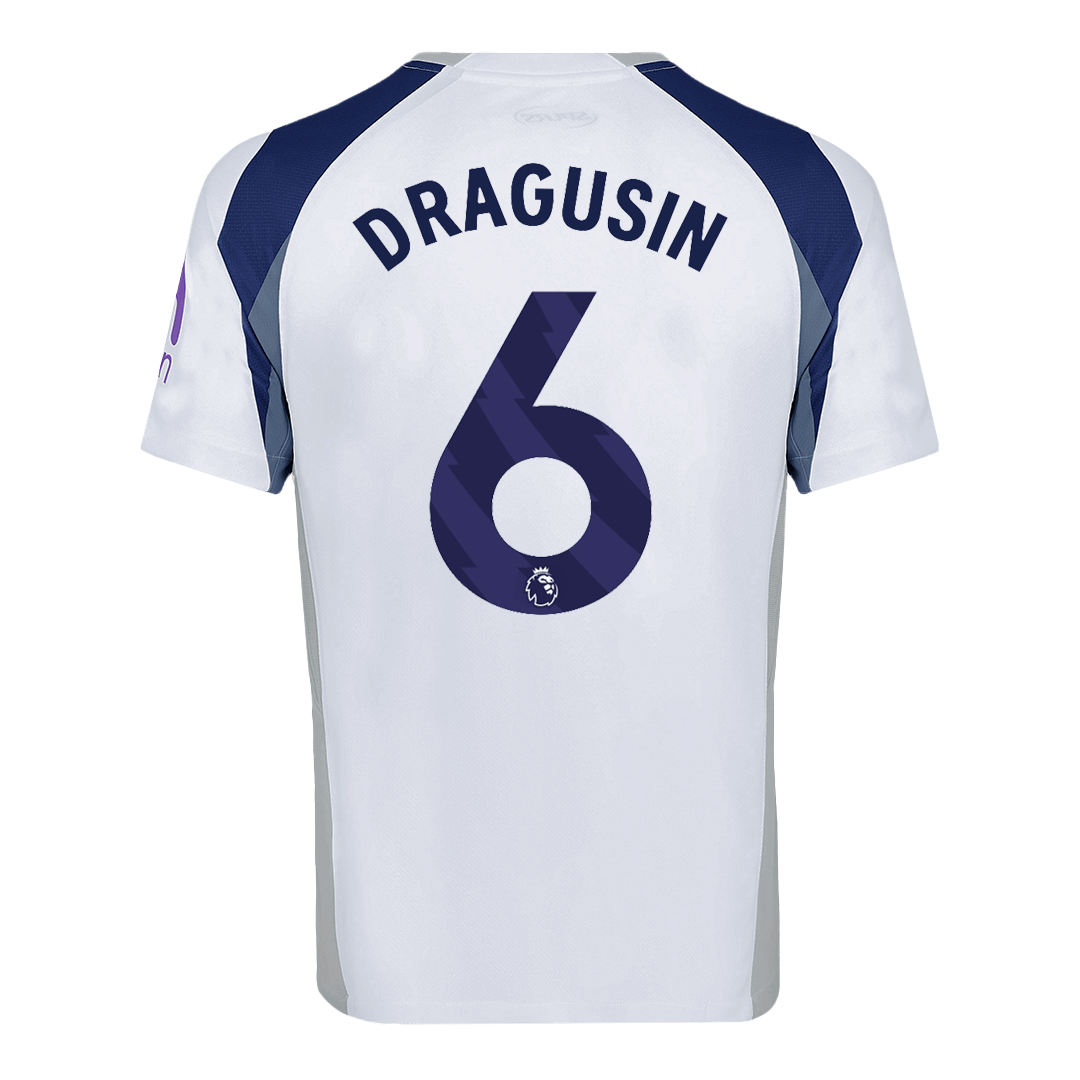 DRAGUSIN #6 Tottenham Hotspur Home Soccer Jersey 2025/26 - Soccerdeal