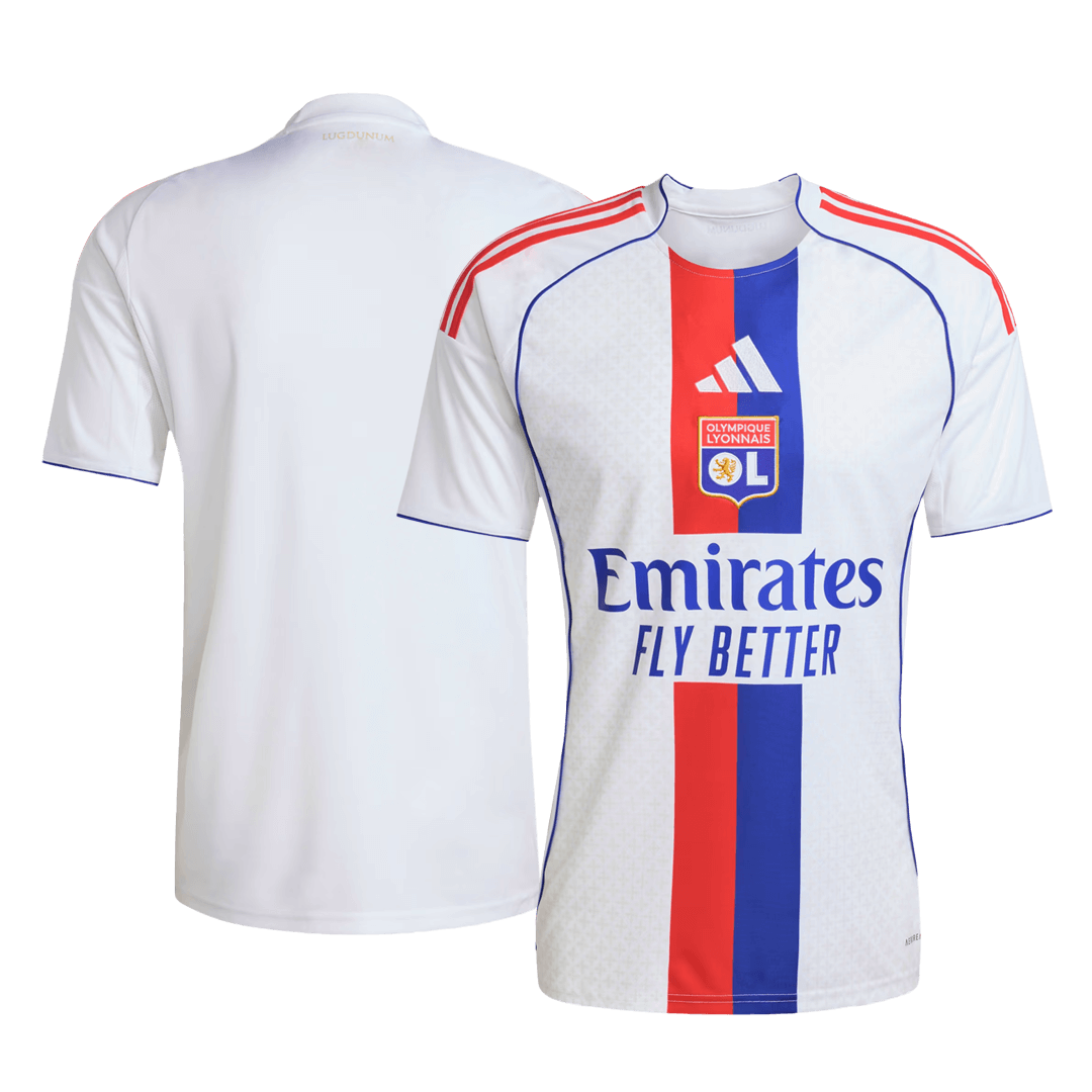 Olympique Lyonnais Home Soccer Jersey 2025/26 - Soccerdeal