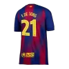 F.DE JONG #21 Barcelona Home Soccer Jersey 2025/26 -UCL - Soccerdeal