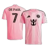 DE PAUL #7 Inter Miami CF Home Soccer Jersey 2025 - Soccerdeal