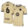 Authentic GAVI #6 Barcelona Away Soccer Jersey 2025/26 - UCL - Soccerdeal