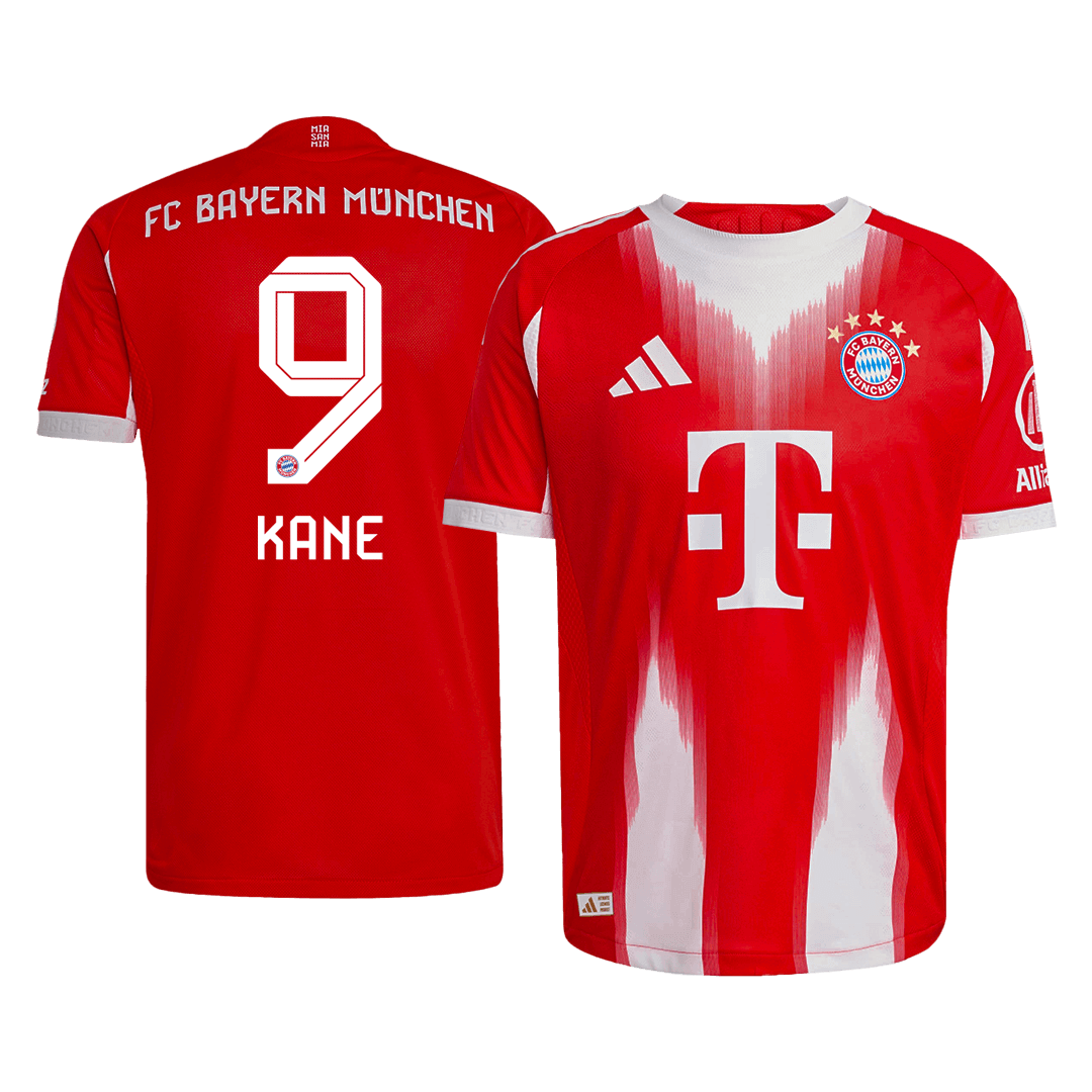 KANE #9 Bayern Munich Home Soccer Jersey 2025/26 Player Version - Soccerdeal