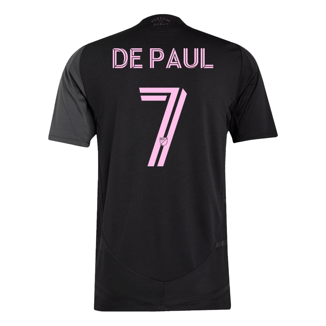 Authentic DE PAUL #7 Inter Miami CF Away Soccer Jersey 2025 - Soccerdeal