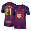 Authentic F.DE JONG #21 Barcelona Home Soccer Jersey 2025/26 - Soccerdeal