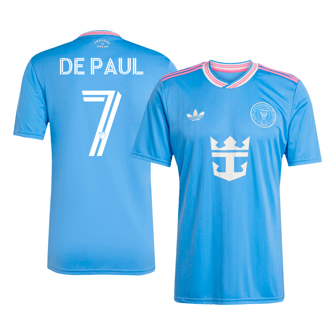 DE PAUL #7 Inter Miami CF Third Away Soccer Jersey 2025 - Soccerdeal