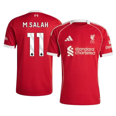 M.SALAH #11 Liverpool Home Soccer Jersey 2025/26 - Soccerdeal