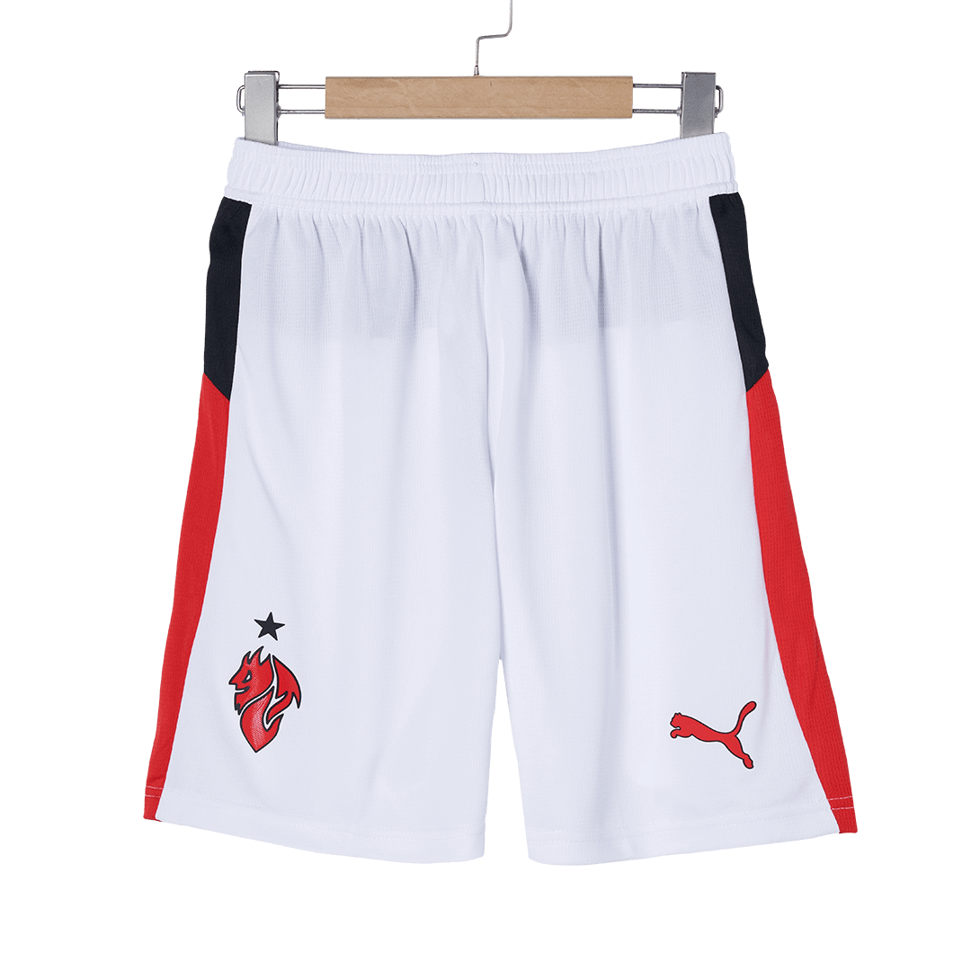 AC Milan Away Soccer Jersey Kit(Jersey+Shorts+Socks) 2025/26 - Soccerdeal