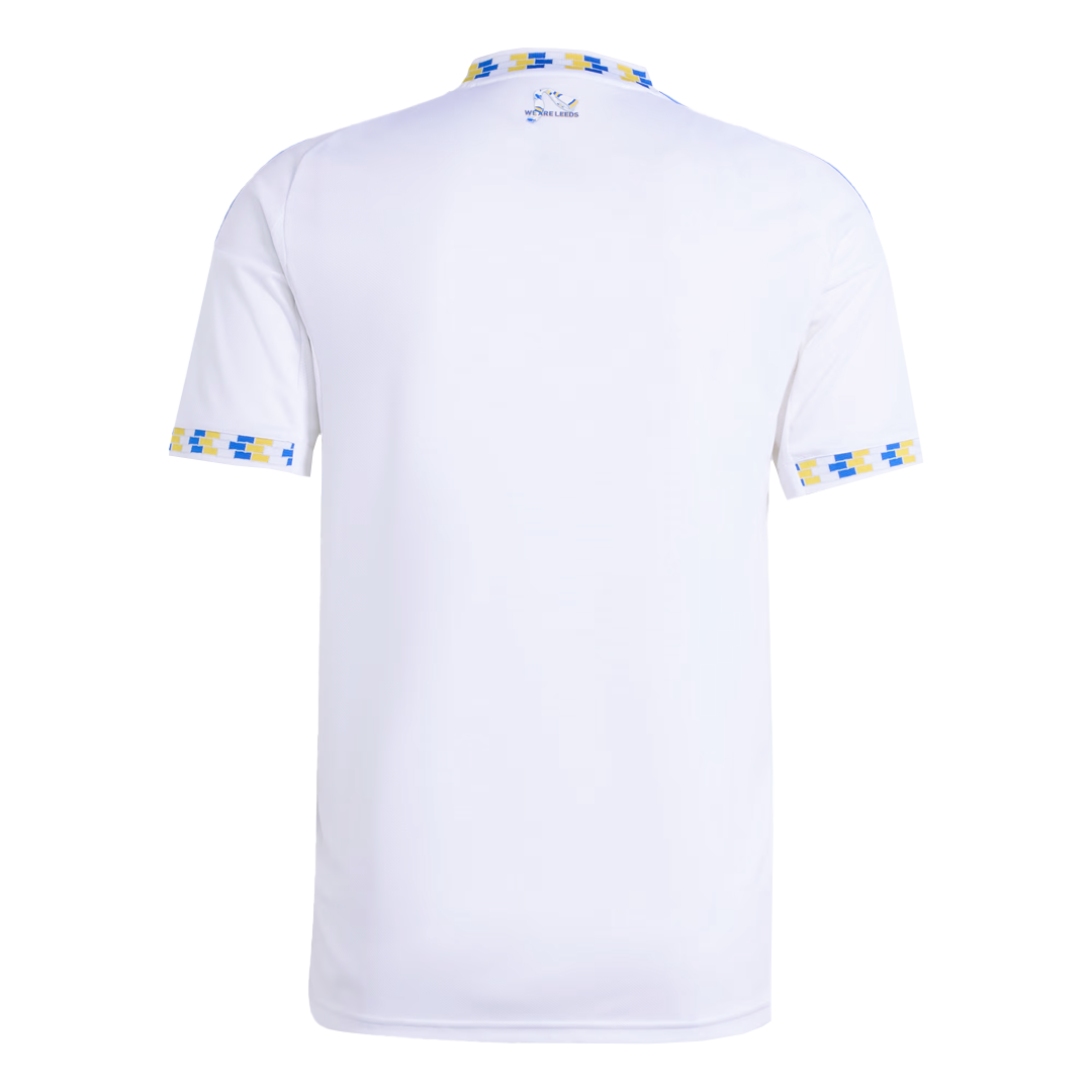 Leeds United Home Soccer Jersey 2025/26 - Soccerdeal