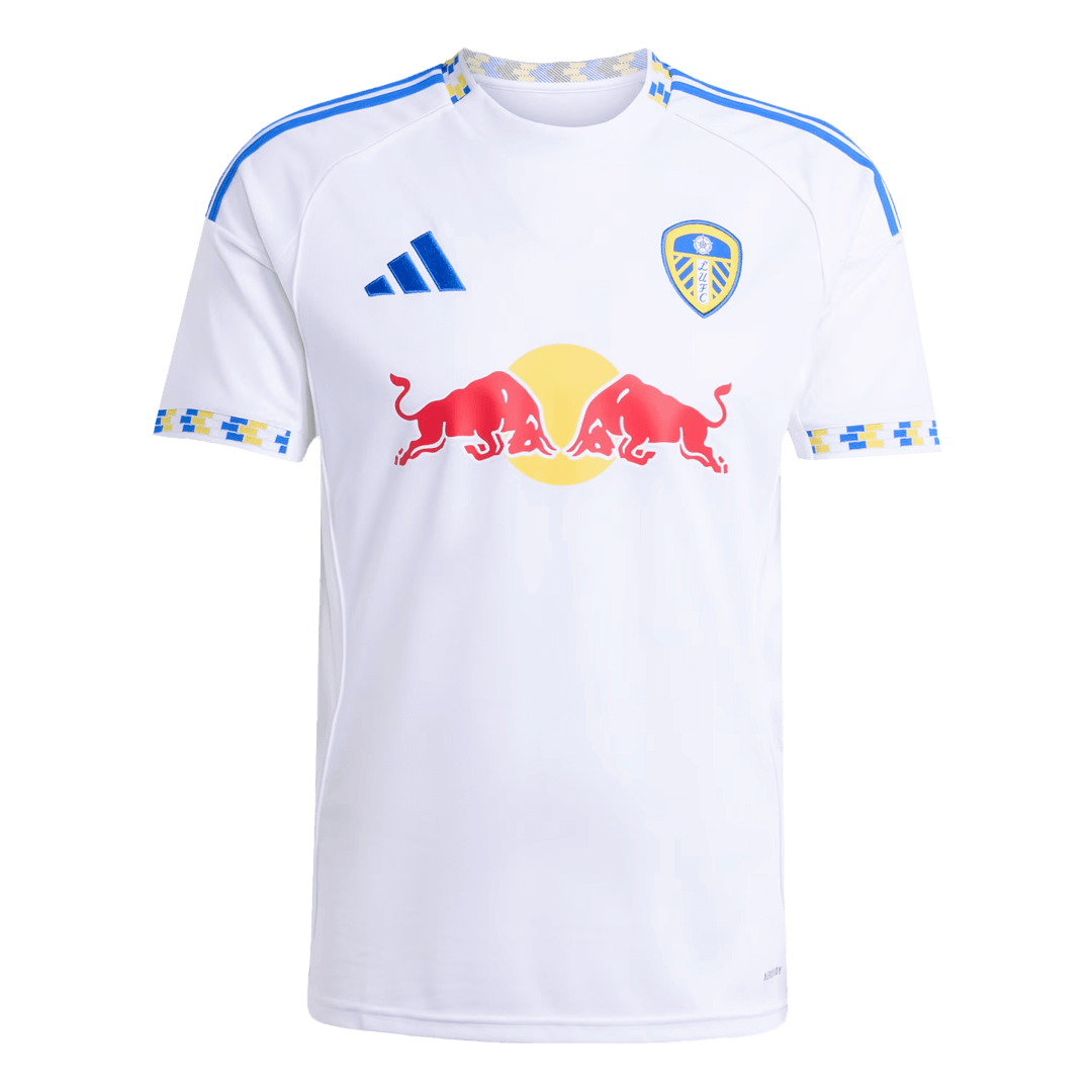 Leeds United Home Soccer Jersey 2025/26 - Soccerdeal