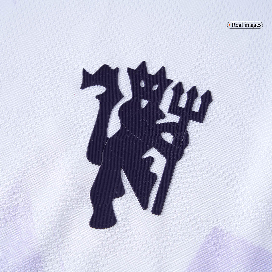 B.FERNANDES #8 Manchester United Away Soccer Jersey 2025/26 Player Version - Soccerdeal