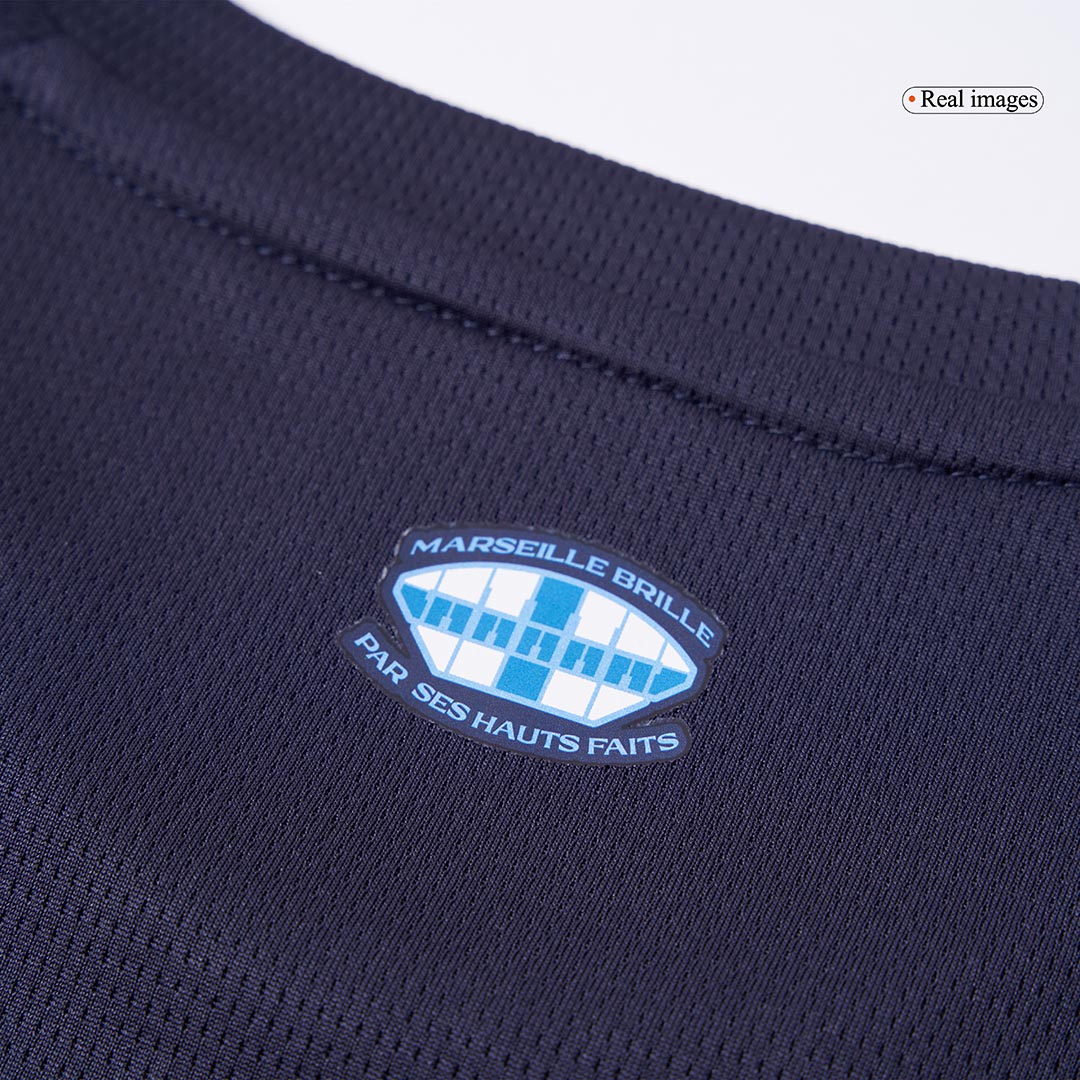 Kid's Marseille Away Soccer Jersey Kit(Jersey+Shorts) 2025/26 - Soccerdeal