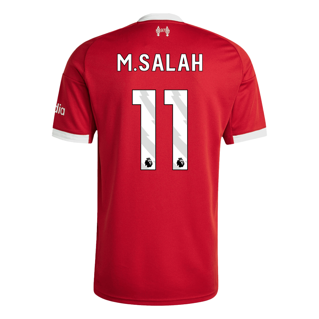 M.SALAH #11 Liverpool Home Soccer Jersey 2025/26 - Soccerdeal