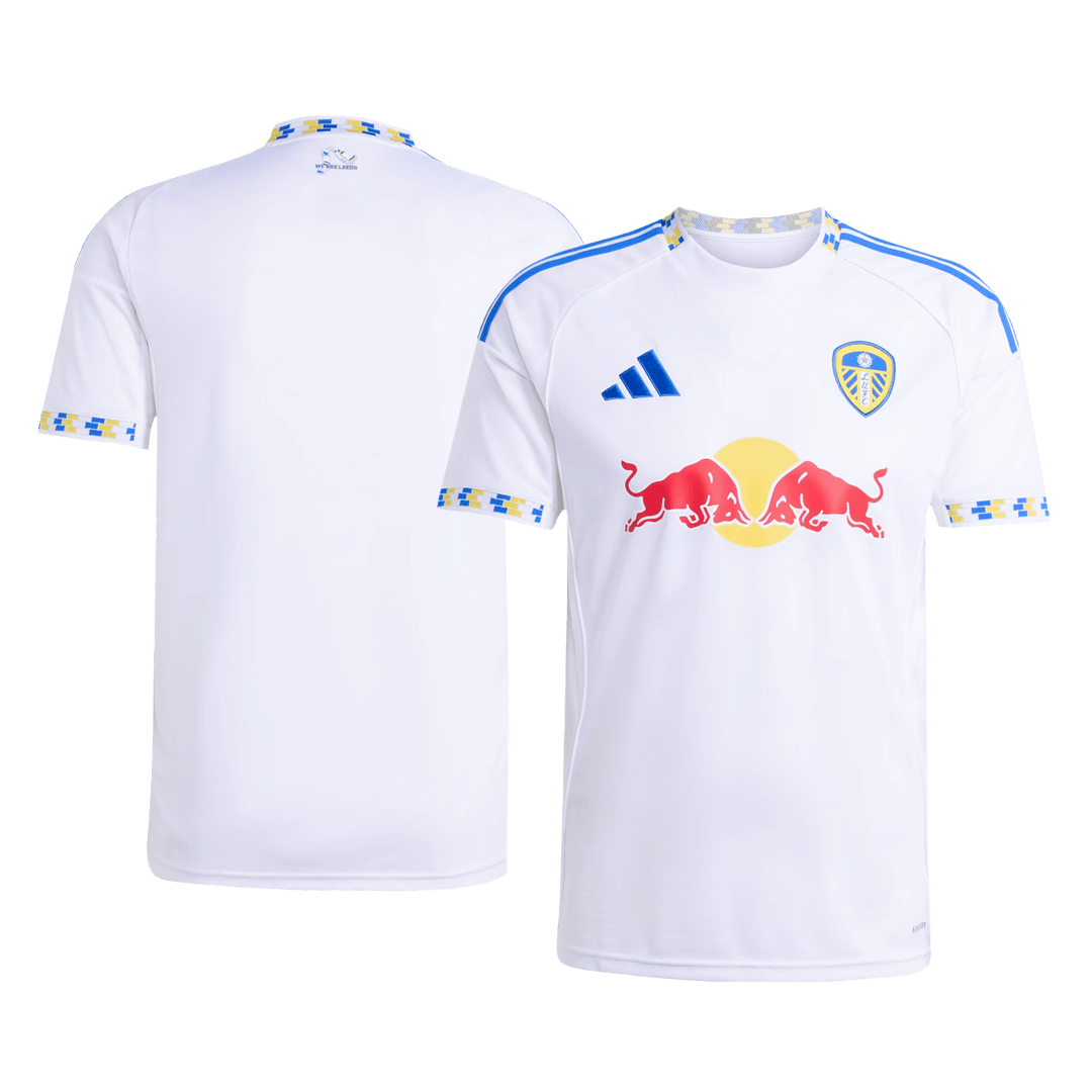 Leeds United Home Soccer Jersey 2025/26 - Soccerdeal