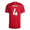 VIRGIL #4 Liverpool Home Soccer Jersey 2025/26 - Soccerdeal