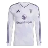 Manchester United Away Long Sleeve Soccer Jersey 2025/26 - Soccerdeal