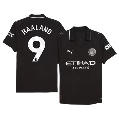 Authentic HAALAND #9 Manchester City Away Soccer Jersey 2025/26 - Soccerdeal