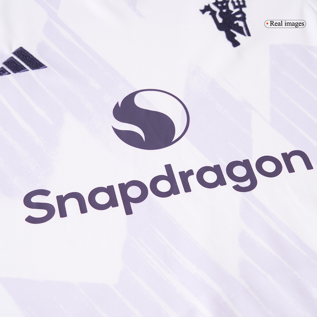 Kid's Manchester United Away Soccer Jersey Kit(Jersey+Shorts) 2025/26 - Soccerdeal