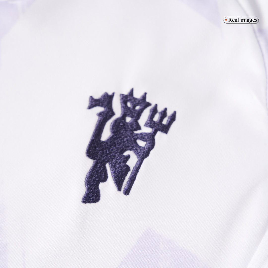 Kid's Manchester United Away Soccer Jersey Kit(Jersey+Shorts) 2025/26 - Soccerdeal