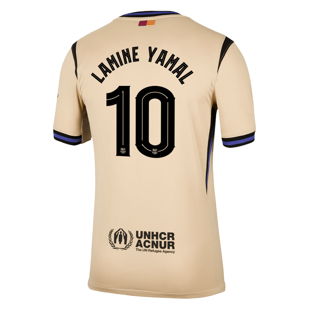 LAMINE YAMAL #10 Barcelona Away Soccer Jersey 2025/26 -UCL - Soccerdeal