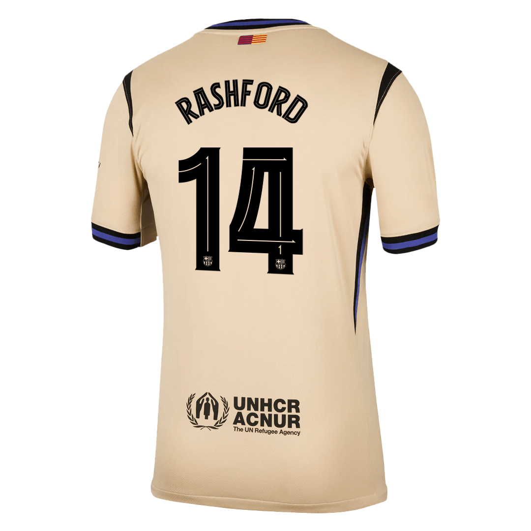 RASHFORD #14 Barcelona Away Soccer Jersey 2025/26 -UCL - Soccerdeal
