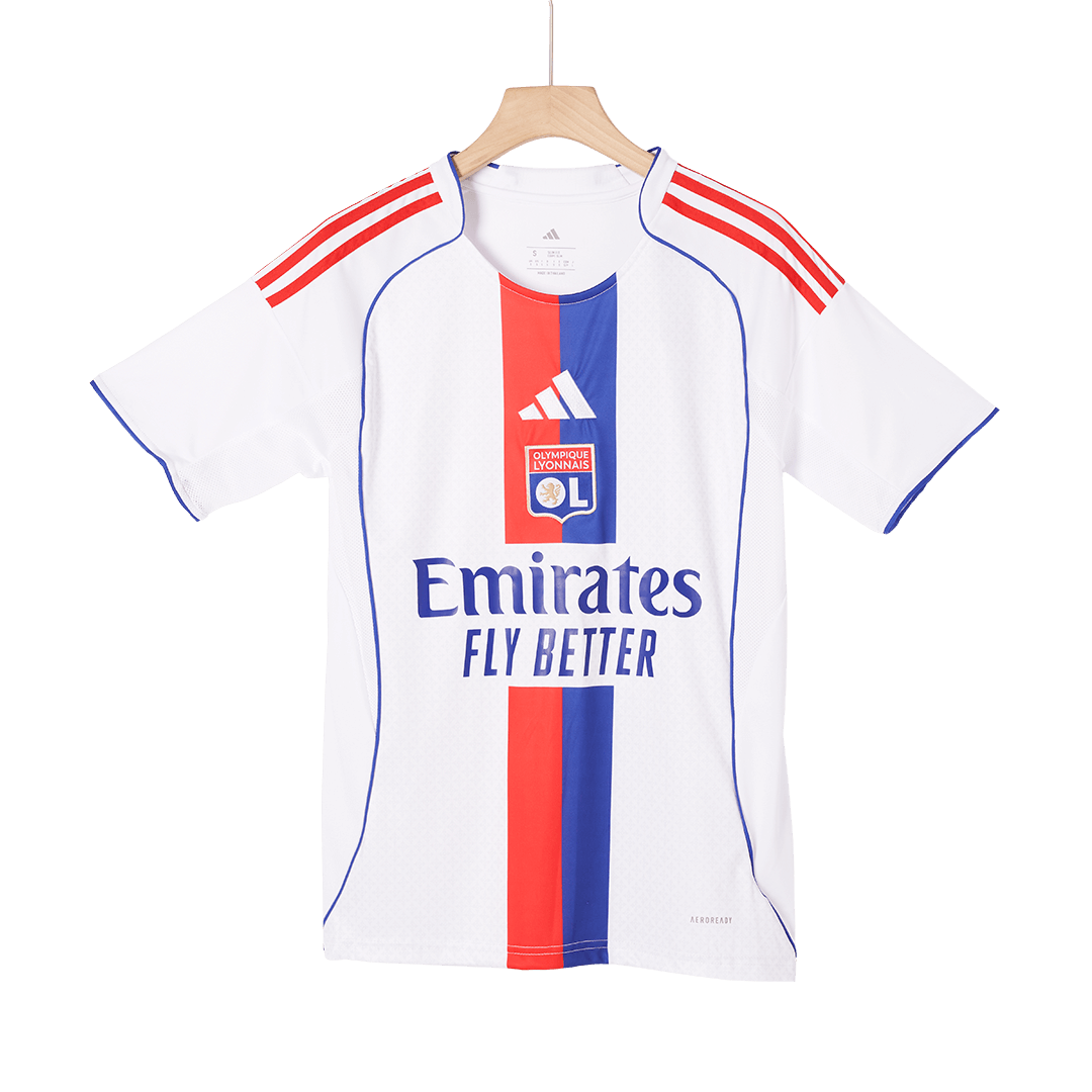 Olympique Lyonnais Home Soccer Jersey 2025/26 - Soccerdeal