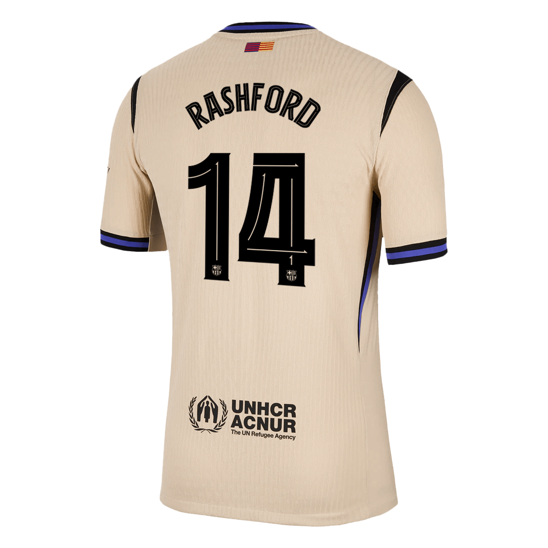 RASHFORD #14 Barcelona Away Soccer Jersey 2025/26 - UCL Player Version - Soccerdeal