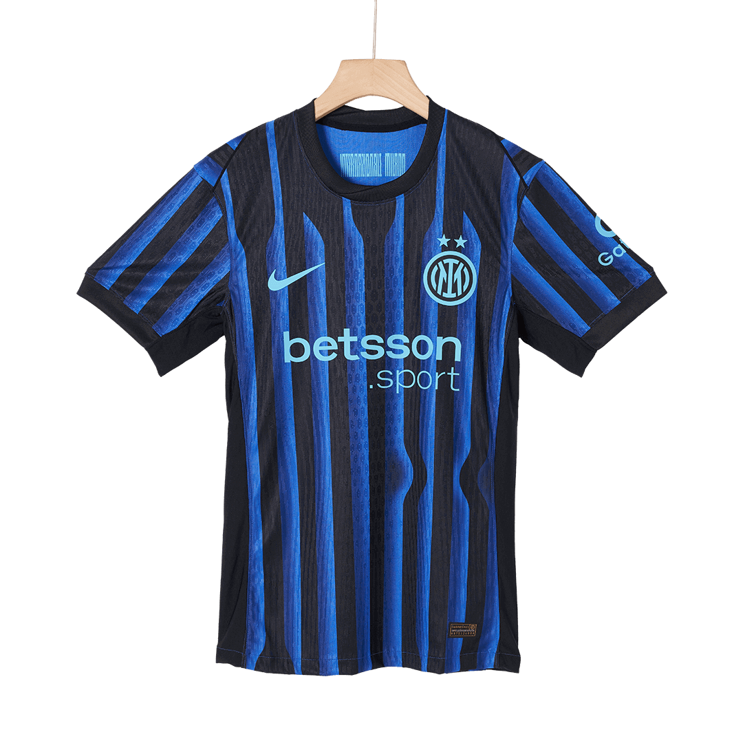Authentic THURAM #9 Inter Milan Home Soccer Jersey 2025/26 - Soccerdeal