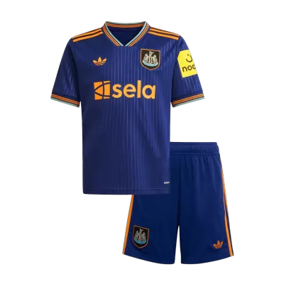 Kid's Newcastle United Third Away Soccer Jersey Kit(Jersey+Shorts) 2025/26 - Soccerdeal