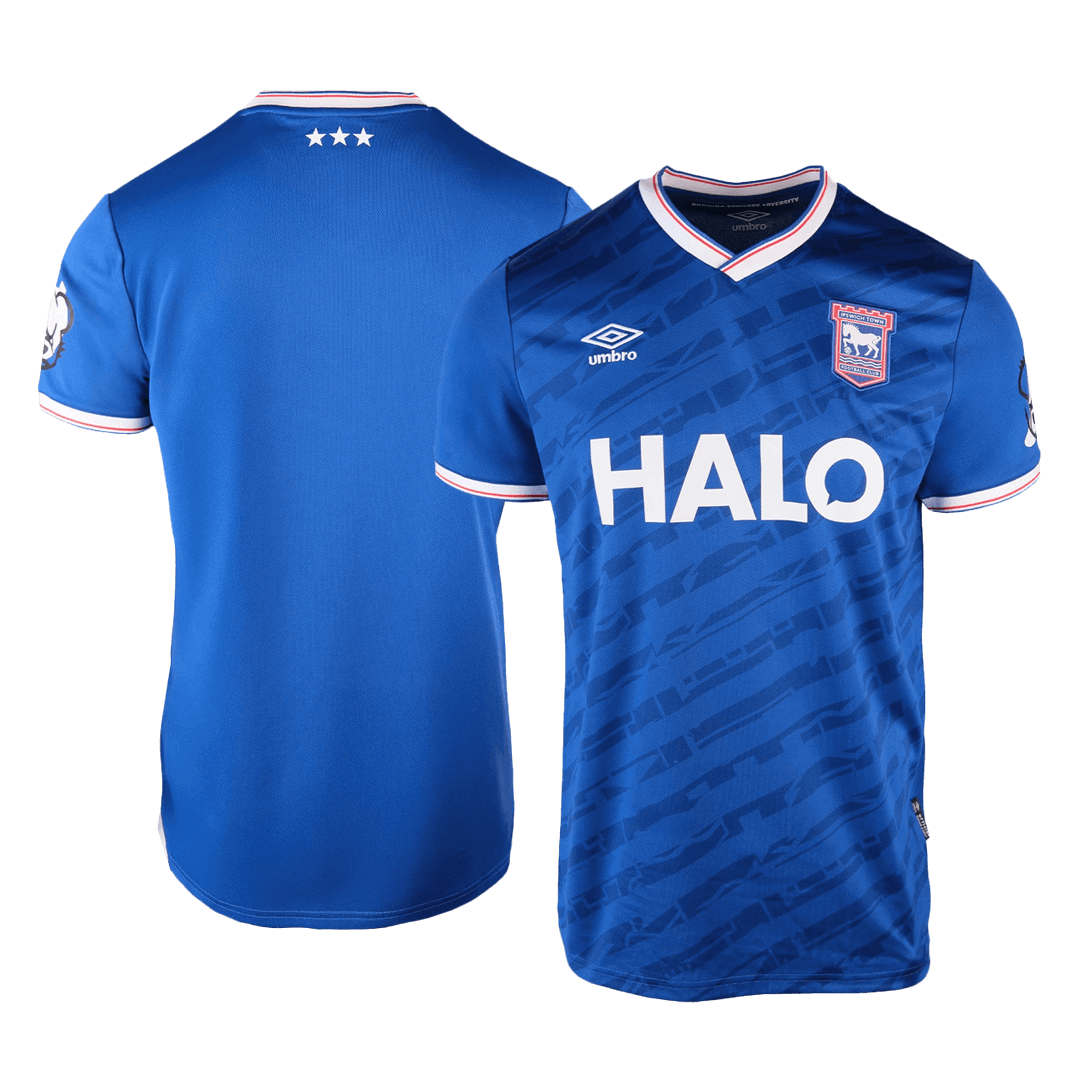Ipswich Town Home Soccer Jersey 2025/26 - Soccerdeal