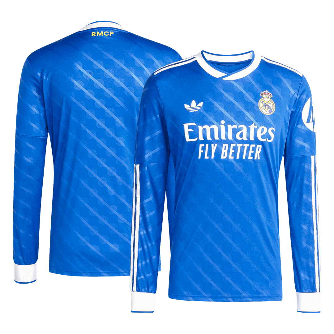 Real Madrid Third Away Long Sleeve Soccer Jersey 2025/26 - Soccerdeal