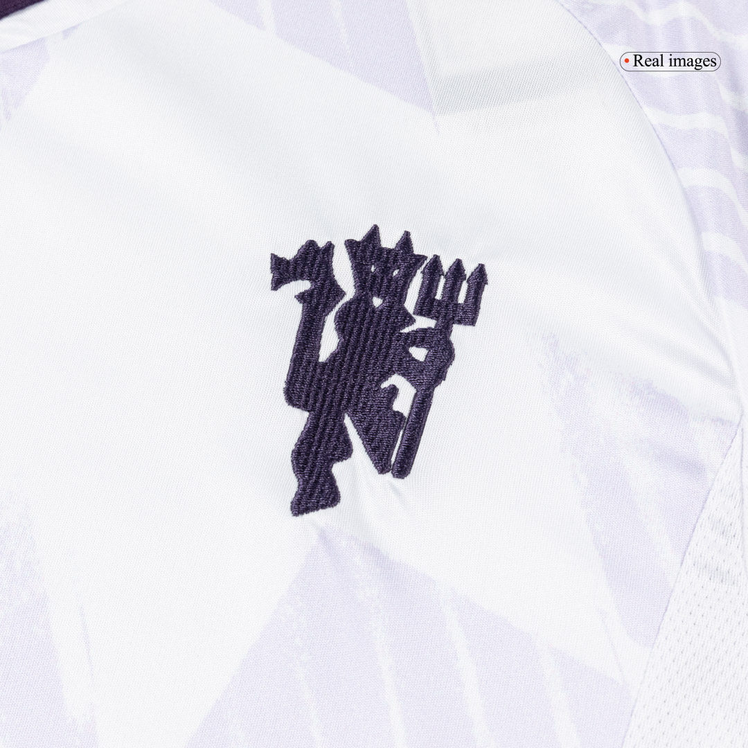 Manchester United Away Long Sleeve Soccer Jersey 2025/26 - Soccerdeal