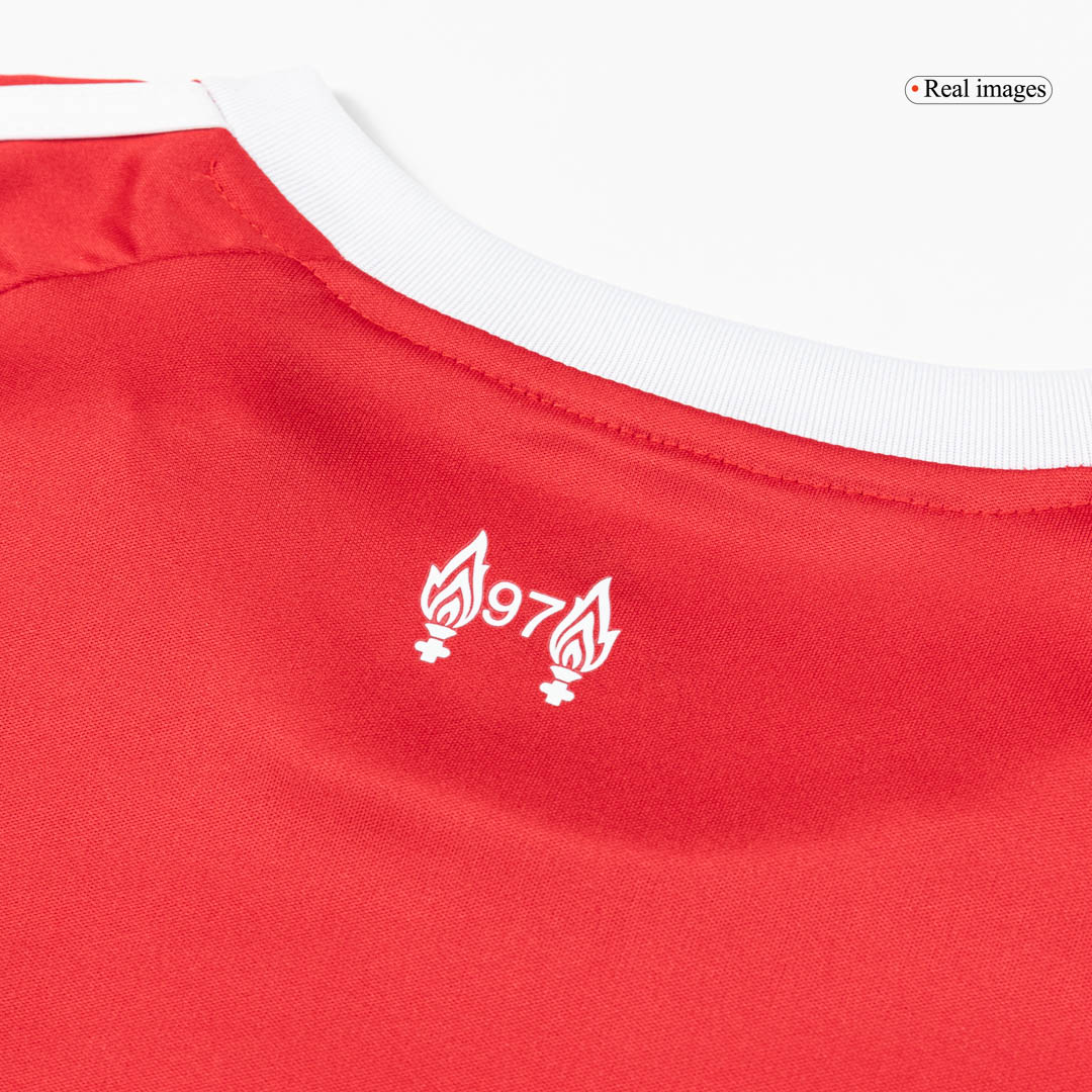 Kid's Liverpool Home Soccer Jersey Kit(Jersey+Shorts+Socks) 2025/26 - Soccerdeal