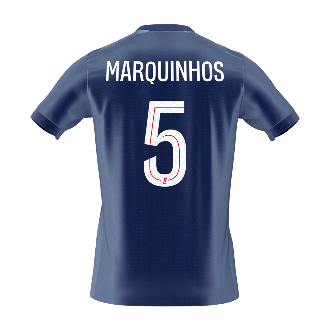 MARQUINHOS #5 PSG Home Soccer Jersey 2025/26 - Soccerdeal
