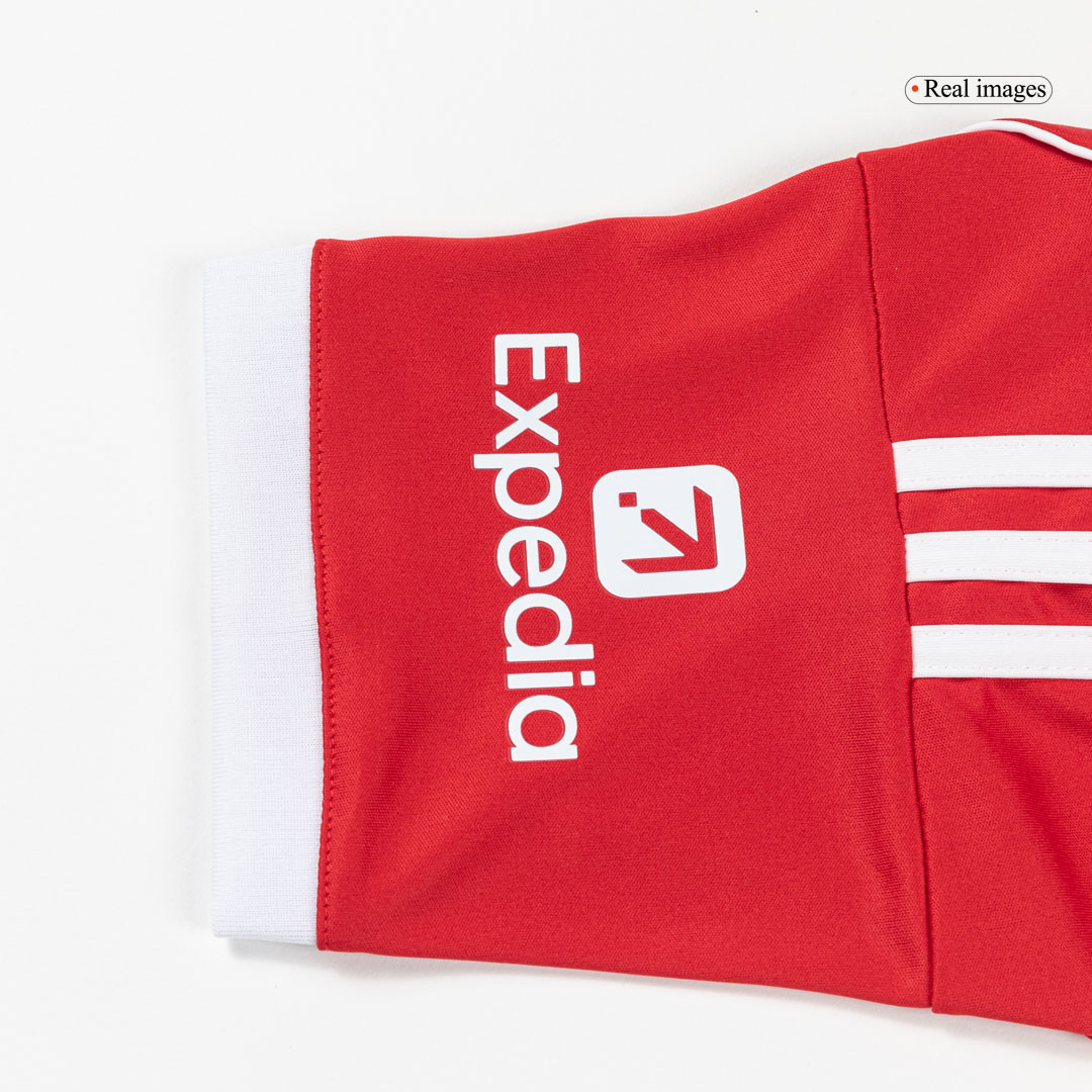 Kid's Liverpool Home Soccer Jersey Kit(Jersey+Shorts+Socks) 2025/26 - Soccerdeal