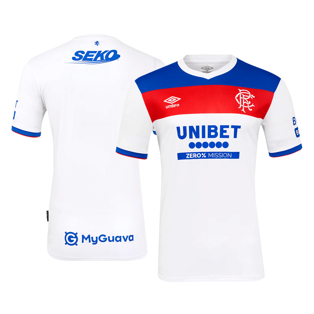 Glasgow Rangers Away Soccer Jersey 2025/26 - Soccerdeal