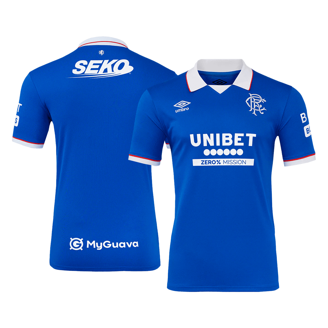 Glasgow Rangers Home Soccer Jersey 2025/26 - Soccerdeal