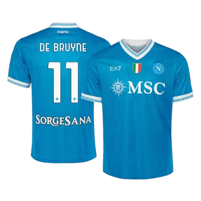 DE BRUYNE #11 Napoli Home Soccer Jersey 2025/26 - Soccerdeal