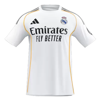Real Madrid Home Soccer Jersey 2025/26 - Soccerdeal