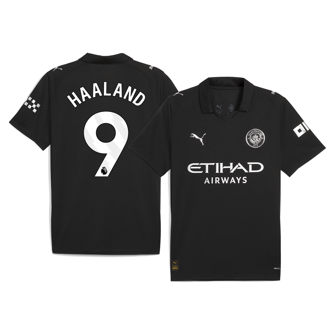 HAALAND #9 Manchester City Away Soccer Jersey 2025/26 - Soccerdeal