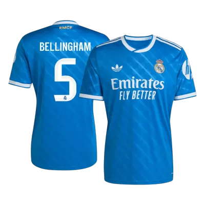 BELLINGHAM #5 Real Madrid Third Away Soccer Jersey 2025/26 - Soccerdeal